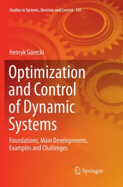 Optimization and Control of Dynamic Systems