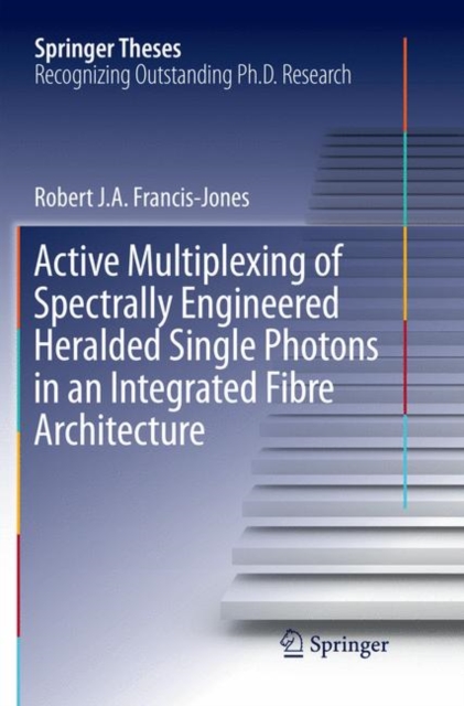 Active Multiplexing of Spectrally Engineered Heralded Single Photons in an Integrated Fibre Architecture