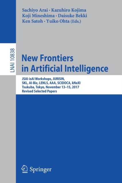 New Frontiers in Artificial Intelligence