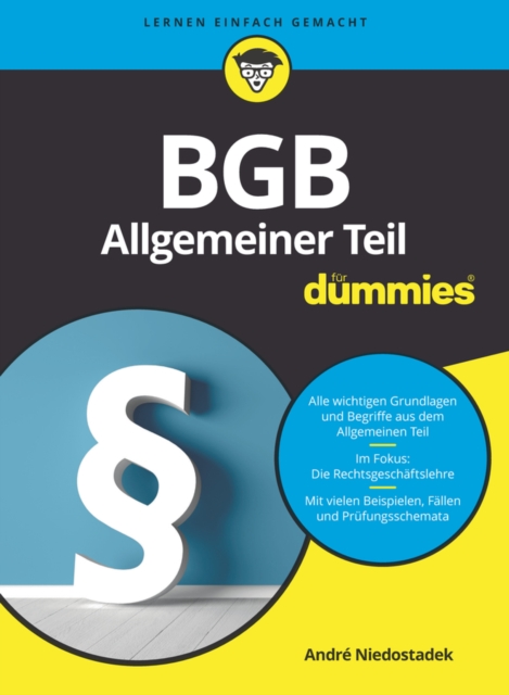 BGB Allgemeiner Teil fur Dummies