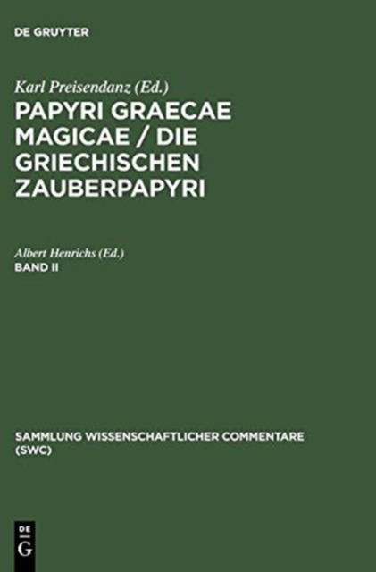 Papyri Graecae Magicae. Die G CB