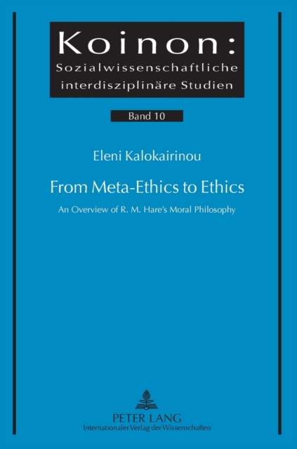 From Meta-Ethics to Ethics