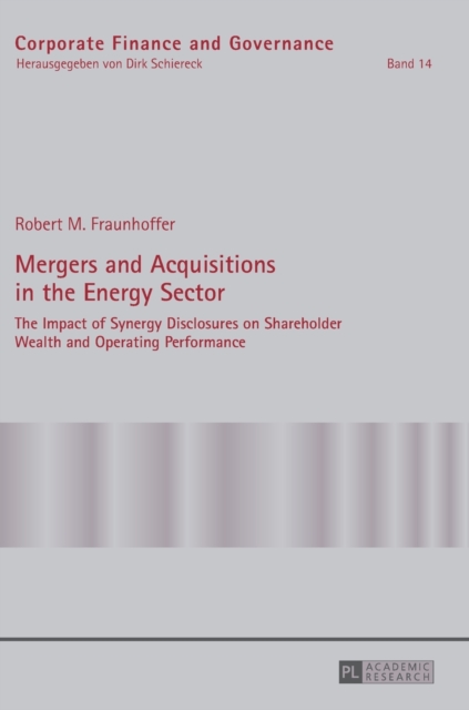 Mergers and Acquisitions in the Energy Sector