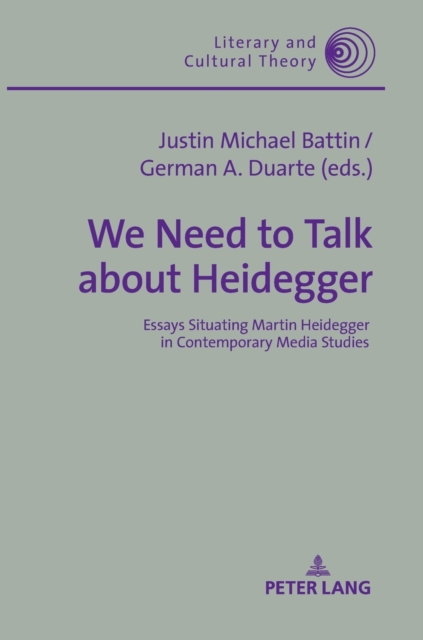 We Need to Talk About Heidegger