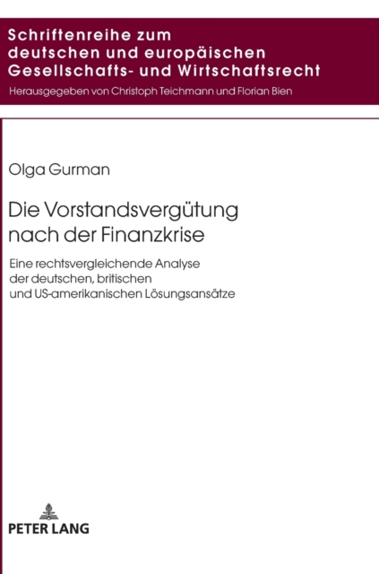 Die Vorstandsverguetung Nach Der Finanzkrise