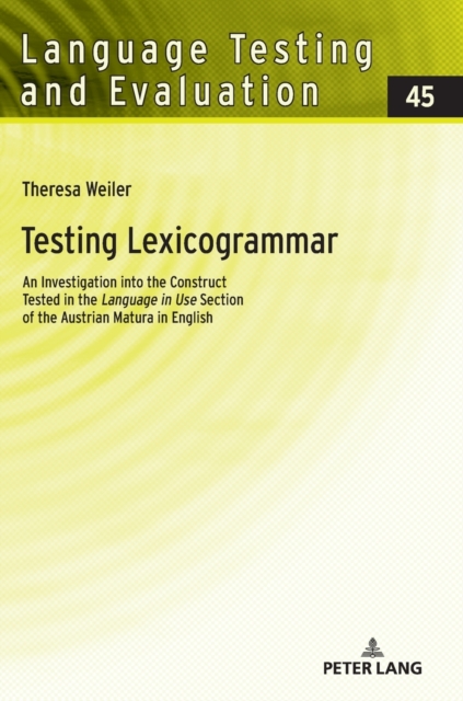Testing Lexicogrammar