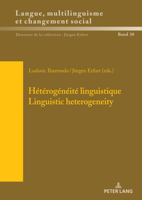 Heterogeneite linguistique Linguistic heterogeneity