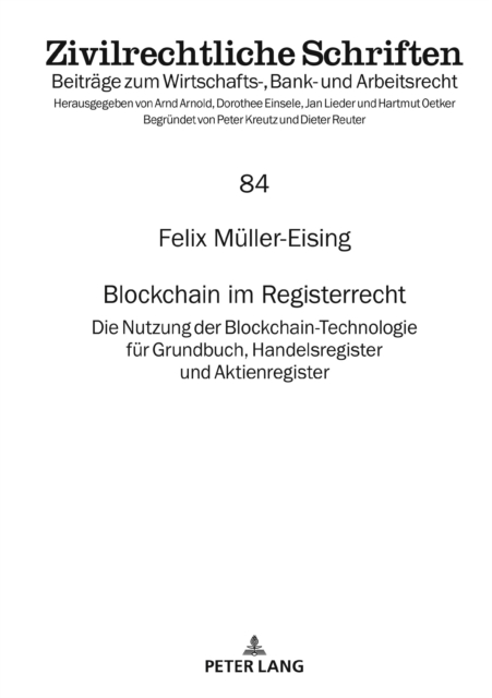 Blockchain im Registerrecht