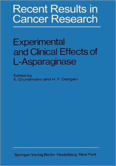 Experimental and Clinical Effects of L-Asparaginase