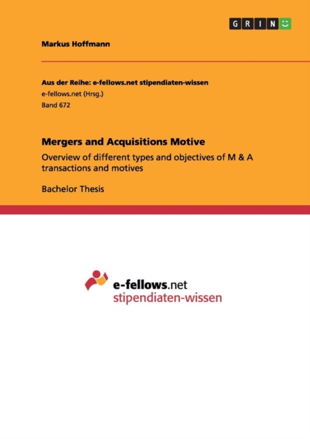 Mergers and Acquisitions Motive