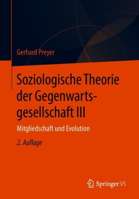 Soziologische Theorie Der Gegenwartsgesellschaft III