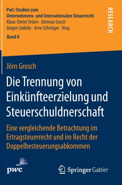 Die Trennung Von Einkunfteerzielung Und Steuerschuldnerschaft