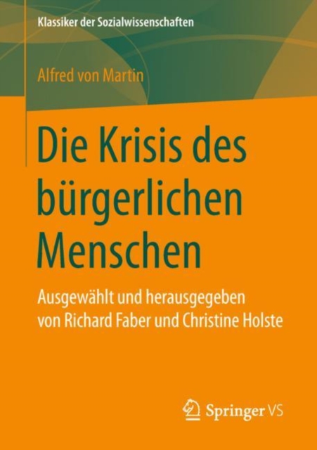 Die Krisis Des Burgerlichen Menschen