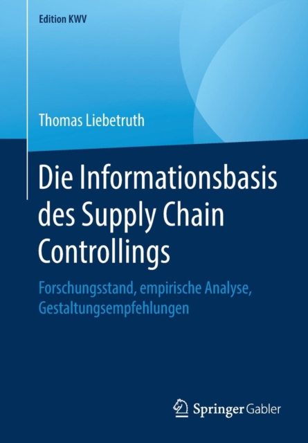 Die Informationsbasis Des Supply Chain Controllings