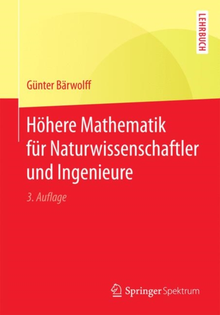 Hoehere Mathematik Fur Naturwissenschaftler Und Ingenieure