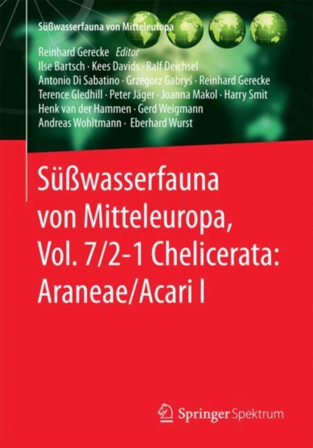 Suwasserfauna von Mitteleuropa, Vol. 7/2-1 Chelicerata: Araneae/Acari I