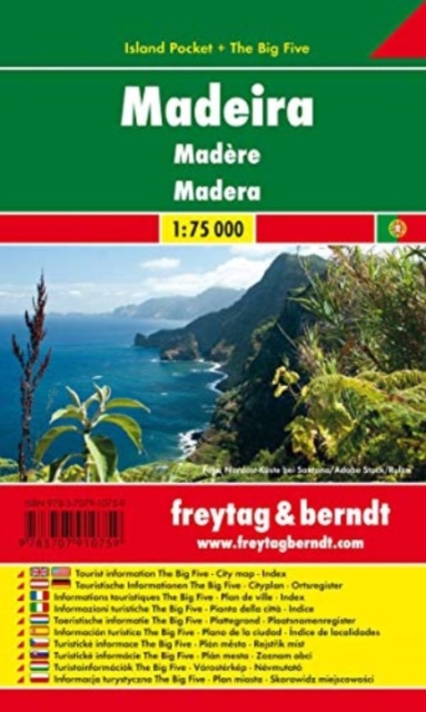 Madeira, Automap 1:175 000 Island Pocket