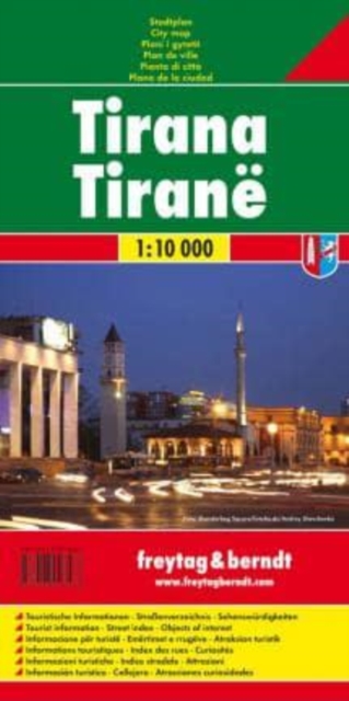 Tirana Map 1:10.000