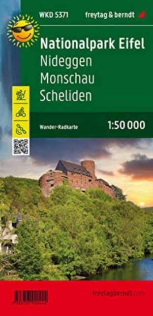 National Park Eifel, Walking map 1:50.000, Info Guide