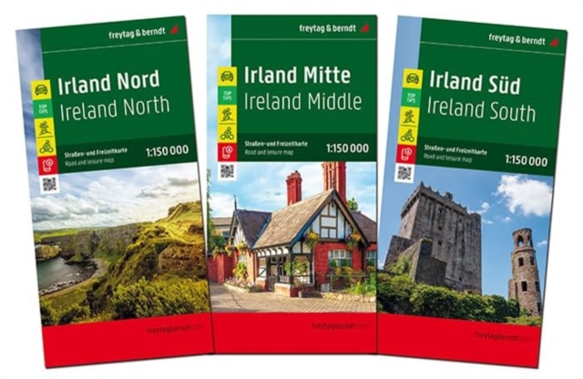 Ireland Road Map - 3 Map Set