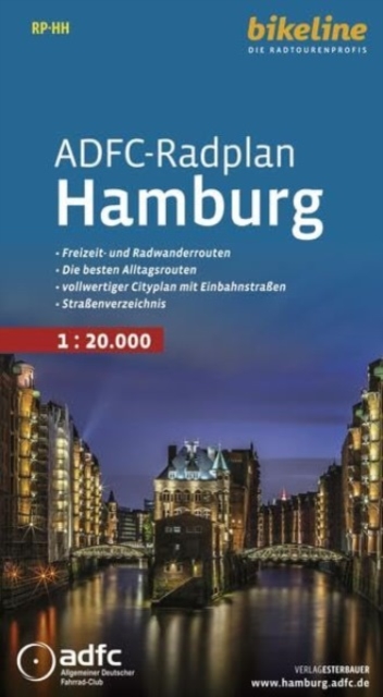 Hamburg cycle map ADFC