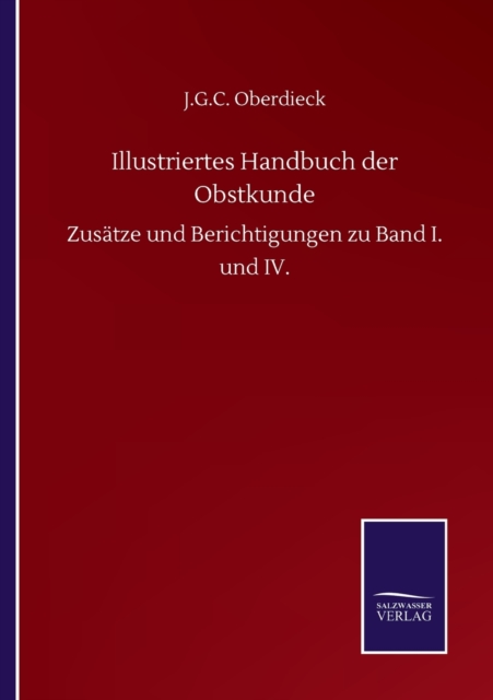 Illustriertes Handbuch der Obstkunde