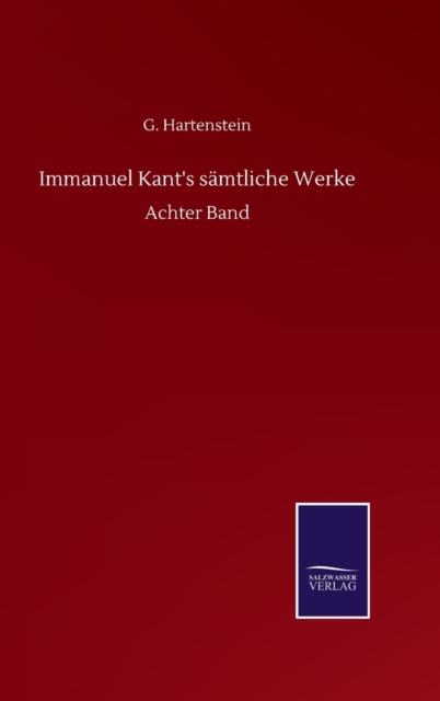 Immanuel Kant's samtliche Werke