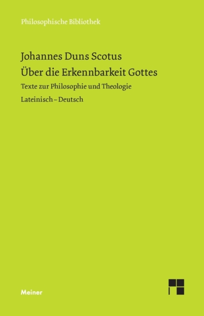 UEber die Erkennbarkeit Gottes