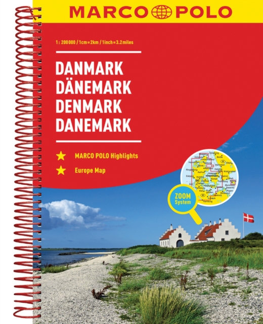 Denmark Marco Polo Road Atlas