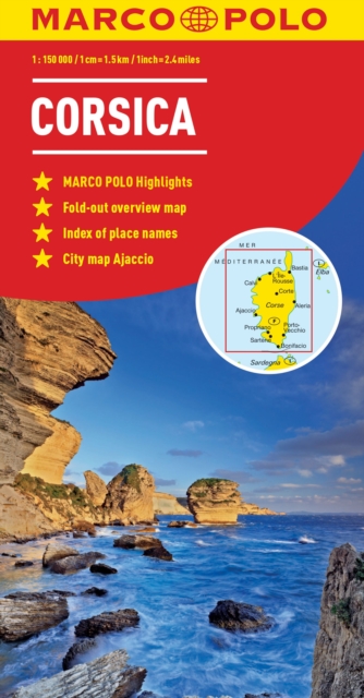 Corsica Marco Polo Map