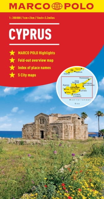 Cyprus Marco Polo Map