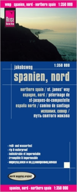 Northern Spain and Way of St. James (1:350.000)