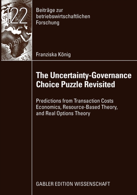 Uncertainty-Governance Choice Puzzle Revisited