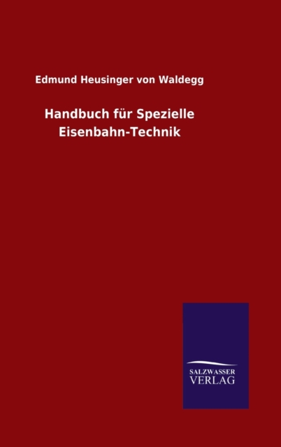 Handbuch fur Spezielle Eisenbahn-Technik