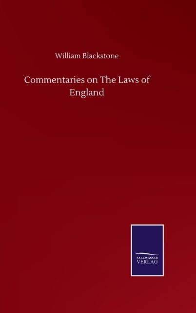 Commentaries on The Laws of England