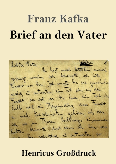 Brief an den Vater (Grossdruck)