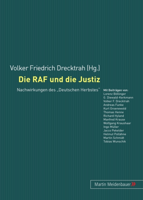 RAF Und Die Justiz