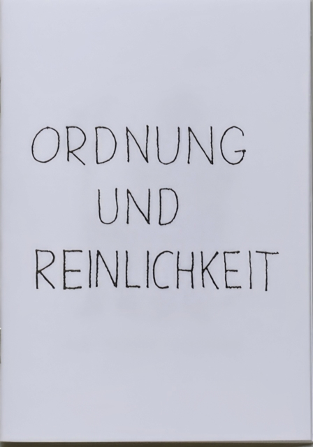 Ordnung und Reinlichkeit