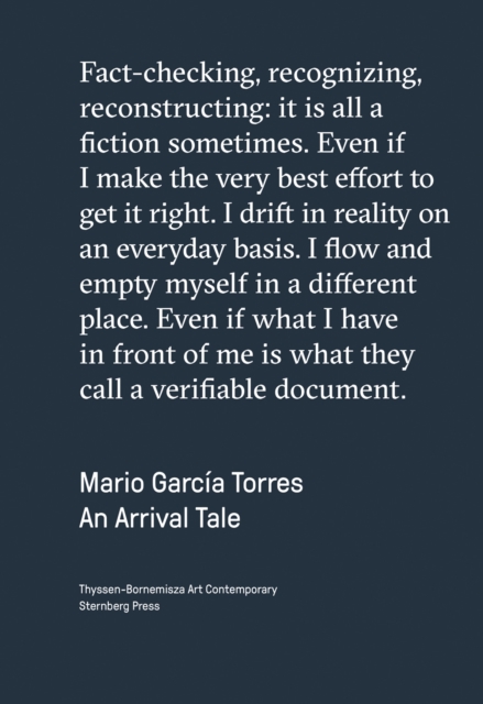 Mario Garci a Torres – An Arrival Tale