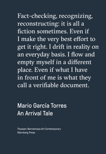 Mario Garci  a Torres – An Arrival Tale