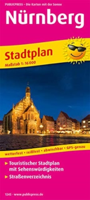 Nurnberg, Stadtplan 1:16.000