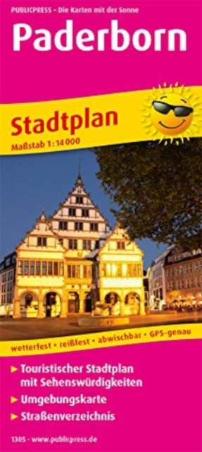 Paderborn, Stadtplan 1:14.000