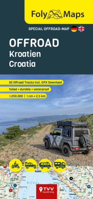FolyMaps OFFROAD Croatia 1:250 000