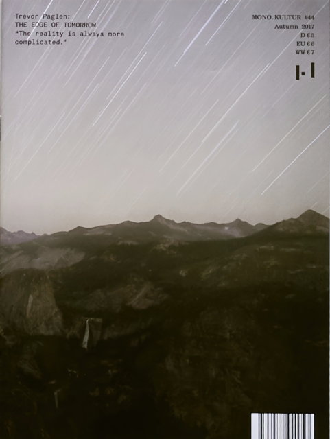 mono.kultur #44 - Trevor Paglen: The Edge of Tomorrow