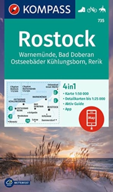Rostock / Warnemunde / Bad Doberan / Ostseebader Kuhlungsborn / Rerik