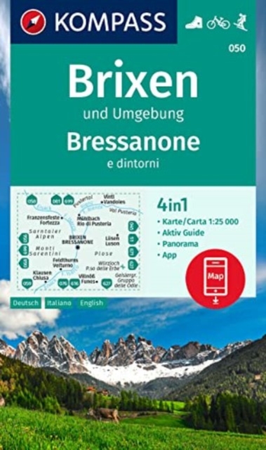 Brixen / Bressanone & surrounds D/I/E + Aktiv Guide