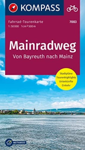 Mainradweg van Beyreuth nach mains