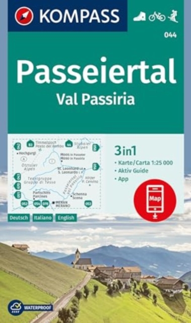 Passeiertal, Val Passiria GPS wp D/I/E +AG