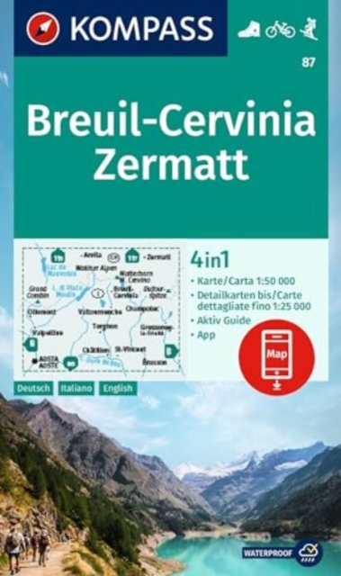 Breuil-Cervinia, Zermatt 1:50,000