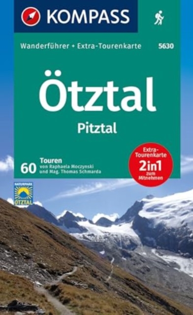 Otztal, Pitztal wanderfuhrer + Tourkarte